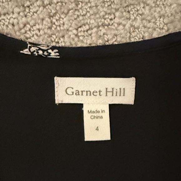 Garnet Hill Black Dress with Pockets - Picture 4 of 7